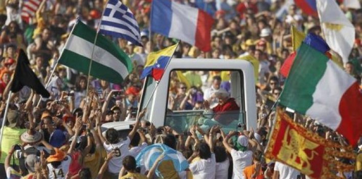 Brasil de fiesta: Benedicto XVI anuncia que JMJ 2013 será en Río de Janeiro