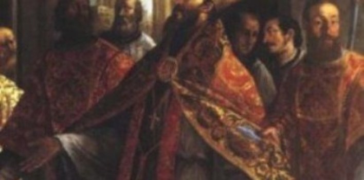 Un rey tirano y un obispo santo
