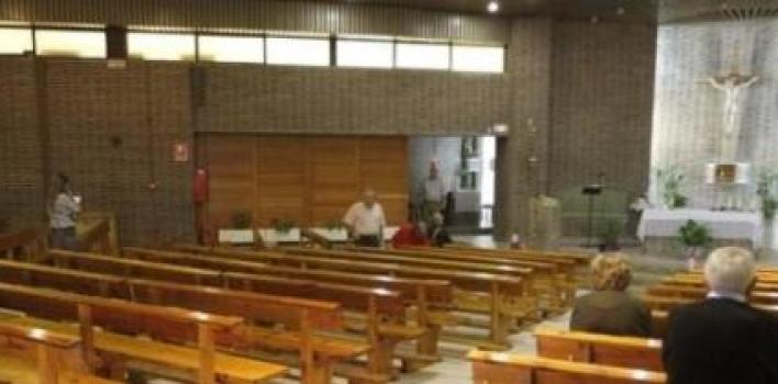 Un hombre mata a una embarazada en una iglesia de Madrid y los médicos salvan al hijo