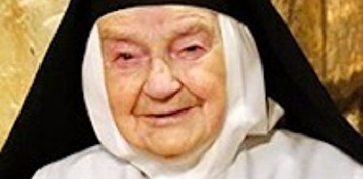 Sor Teresita, 104 años: «Vivo en el corazón de la Virgen y no puedo vivir sin ella»