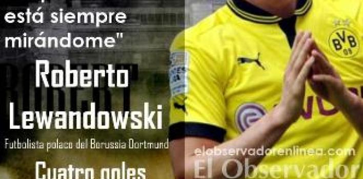 Lewandowski, cuatro goles al Real Madrid: «Soy católico y no me avergüenzo de Jesús»