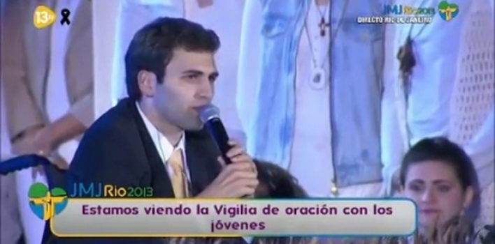 Oyó a Dios en la JMJ de Madrid, le balearon en Brasil: en Copacabana puso a todos de rodillas