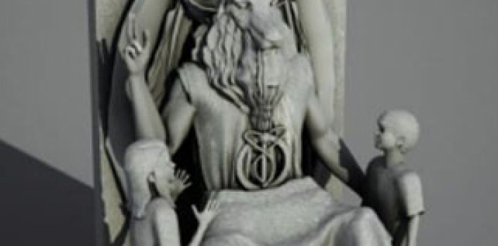 Grupo satánico presenta la estatua del demonio «para los niños» que piden colocar en espacio público