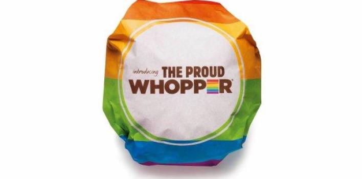 Burger King lanza su particular «Hamburguesa del orgullo gay»
