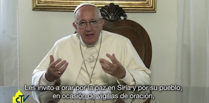 Papa Francisco: ¡La paz en Siria es posible!
