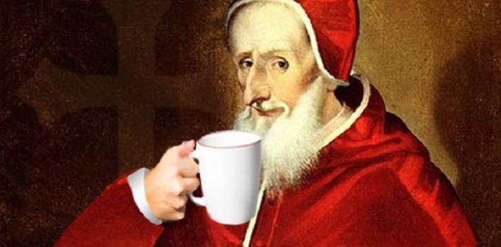 ¿Te gusta el café? Agradécele al Papa Clemente VIII