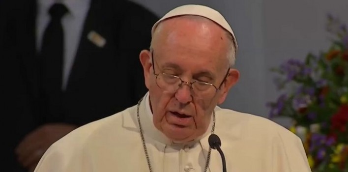 El Papa: “Religiosos, ustedes son signo del amor de Dios y la promesa de un nuevo inicio para Colombia”