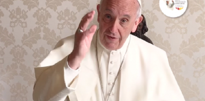 El Papa Francisco envía este mensaje a los jóvenes por Navidad con ocasión de su viaje al Perú
