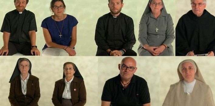 9 religiosos se someten a preguntas anónimas en Telemadrid: mucha naturalidad y caen los tópicos