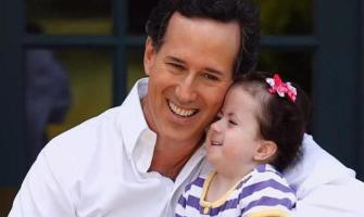 Bella, la hija de Rick Santorum con Síndrome de Edwards