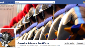 La Guardia Suiza, armas en ristre en Facebook y Youtube