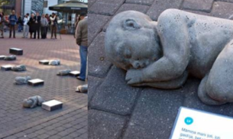 Inicio » Noticias » Mundo Aborto: Esculturas de no nacidos conmueven a transeúntes en calles de Letonia