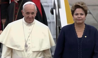 ¡¡¡Llegó el Papa Francisco al Brasil !!!