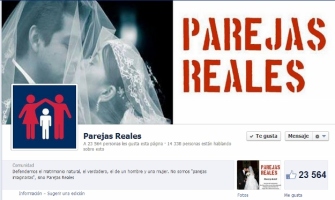 Parejas Reales llega a 23,564 mil seguidores defendiendo el matrimonio en Facebook