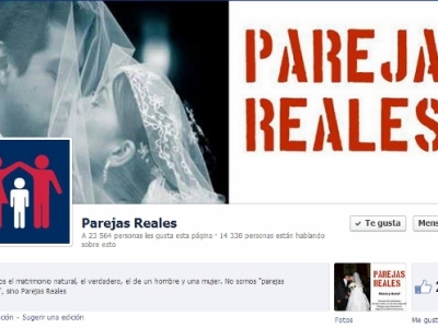 Parejas Reales llega a 23,564 mil seguidores defendiendo el matrimonio en Facebook