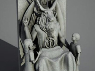 Grupo satánico presenta la estatua del demonio «para los niños» que piden colocar en espacio público