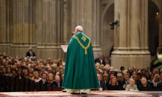 En Nueva York el Papa alienta a sacerdotes y religiosas a vivir intensamente su vocación