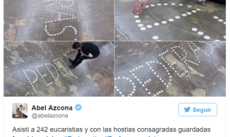Roban y profanan más de 200 hostias consagradas para «muestra de arte» en España