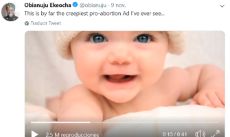 Anuncio de aborto protagonizado por una bebé causa polémica en redes
