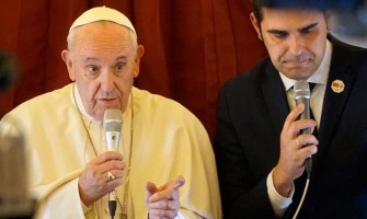 “Yo no dejo entrar porque no tengo lugar, pero hay otro países”, Papa Francisco.